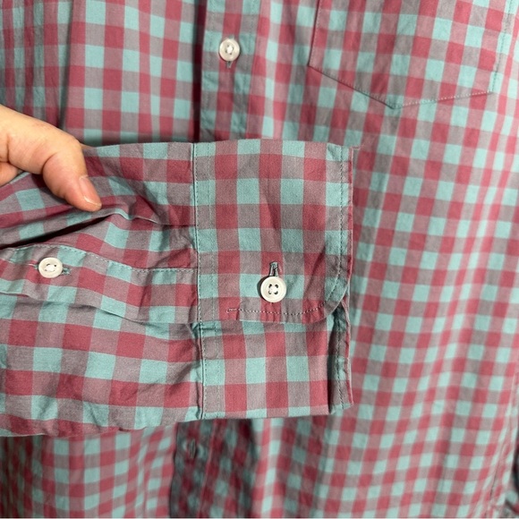 NEW J. Crew Flex Washed Classic Fit shirt, sz. Lg., check pattern, casual - Picture 4 of 12